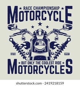 motorcycle t shirt design motorcycle race championship
