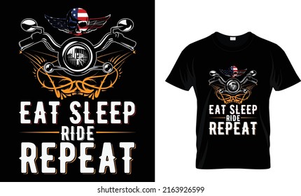 Motorcycle T shirt design Tee...