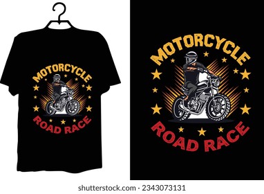 Motorcycle t shirt design vector