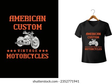 motorcycle t shirt illustration for you