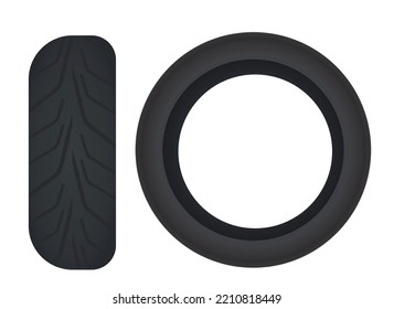 tire texture side