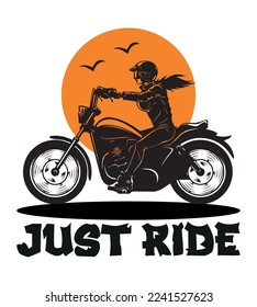 Motorcycle T-shirt Design Perfect For Others