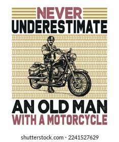 Motorcycle T-shirt Design Perfect For Others