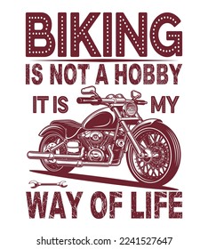 Motorcycle T-shirt Design Perfect For Others
