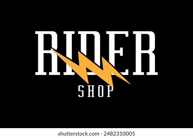 Diseño de camiseta de motocicleta Retro Racing Tipografía Gráficos