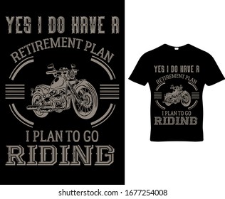 Motorcycle t-shirt design template vector.    