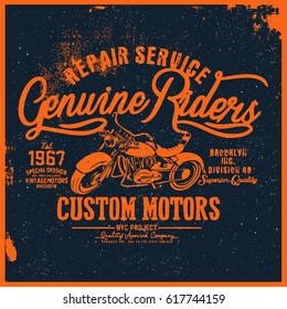 motorcycle t-shirt graphic