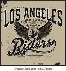 T-Shirt-Grafik für Motorräder