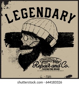 motorcycle t-shirt graphic