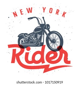 Motorcycle T-shirt Graphics, Tee graphic design, vintage typography, vector illustration