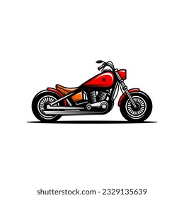 motorcycle vector, biker community vector on white background	