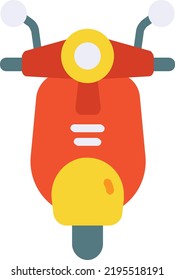 motorcycle vector concept on white background. isolated illustration icon