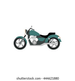 motorcycle vector design. object icon