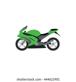 motorcycle vector design. object icon
