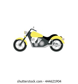 motorcycle vector design. object icon
