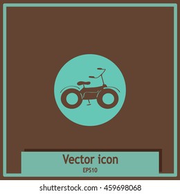 Motorcycle vector icon