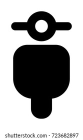 Motorcycle vector icon