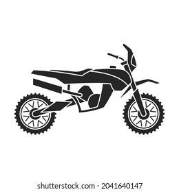 Motorcycle vector icon.Black vector icon isolated on white background motorcycle.