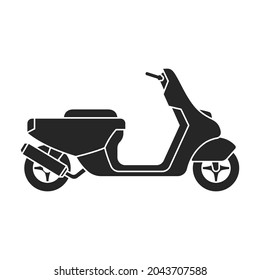 Motorcycle vector icon.Black vector icon isolated on white background motorcycle.