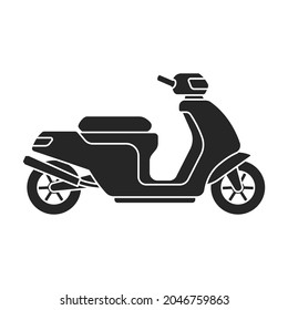 Motorcycle vector icon.Black vector icon isolated on white background motorcycle.