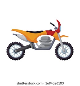 Motorcycle vector icon.Cartoon vector icon isolated on white background motorcycle.