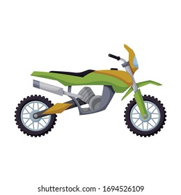 Motorcycle vector icon.Cartoon vector icon isolated on white background motorcycle.