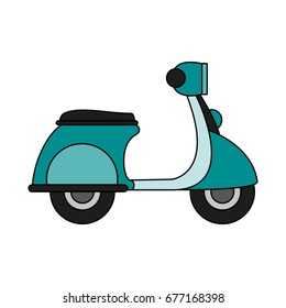 motorcycle vector illustration