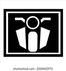 Logo de diseño del vector de motocicleta 