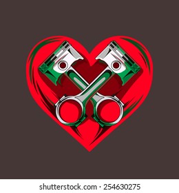 motorcycle-heart