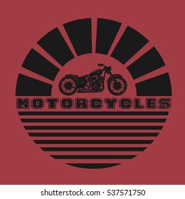 Motorcycles Club. Vector Illustration