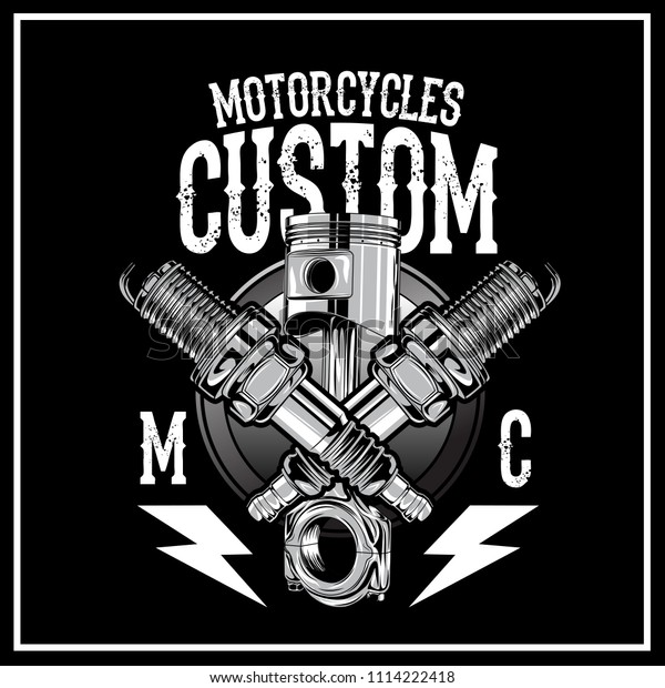 Motorcycles Custom Logo
