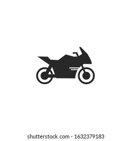 Motorcycles Icon template color editable. Motorcycle symbol vector sign isolated for graphic and web design.