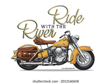   MOTORCYCLES IMAGE VECTOR ILLUSTRATION FOR YOUR T SHIRT  