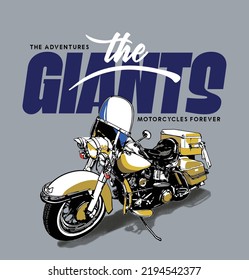  MOTORCYCLES IMAGE VECTOR ILLUSTRATION FOR YOUR T SHIRT