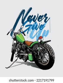  MOTORCYCLES IMAGE VECTOR ILLUSTRATION FOR YOUR T SHIRT