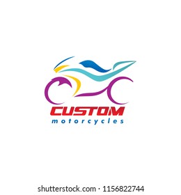motorcycles logo vector illustration
