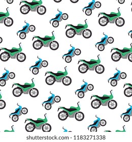 motorcycles sport pattern background