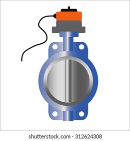 motorized butterfly valve