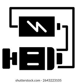 Motors Icon Element For Design