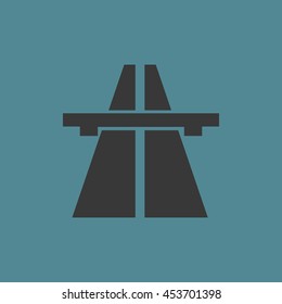 Motorway. Highway sign