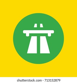 Motorway. Highway sign