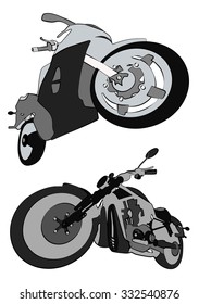 Motos vector