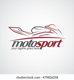 Motosport Logo. Vector Illustration