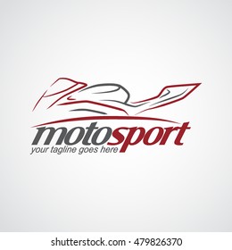 Motosport Logo. Vector Illustration