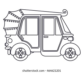 mototaxi isolated icon design, vector illustration  graphic 