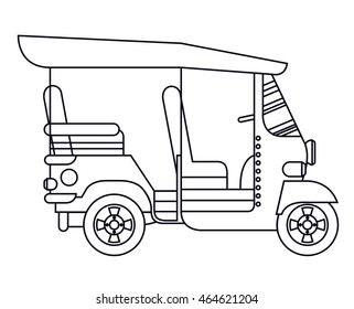 mototaxi isolated icon design, vector illustration  graphic 