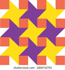 Mottled background, arranged geometric shapes, 3D drawing
