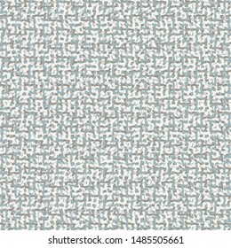 Mottled background in light shades of blue, brown and ivory. Wallpaper. Abstract knit. Texture. Cloth. Vector illustration.
