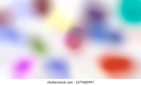 Mottled background of multicolored blurred stains