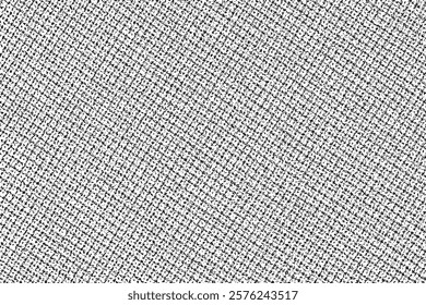 Mottled canvas texture. Monochrome background of rough canvas